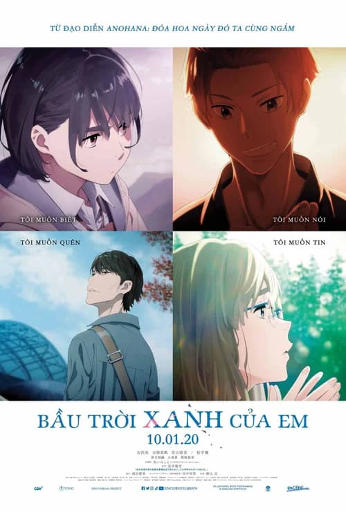 Poster phim Bầu Trời Xanh Của Em (2019)