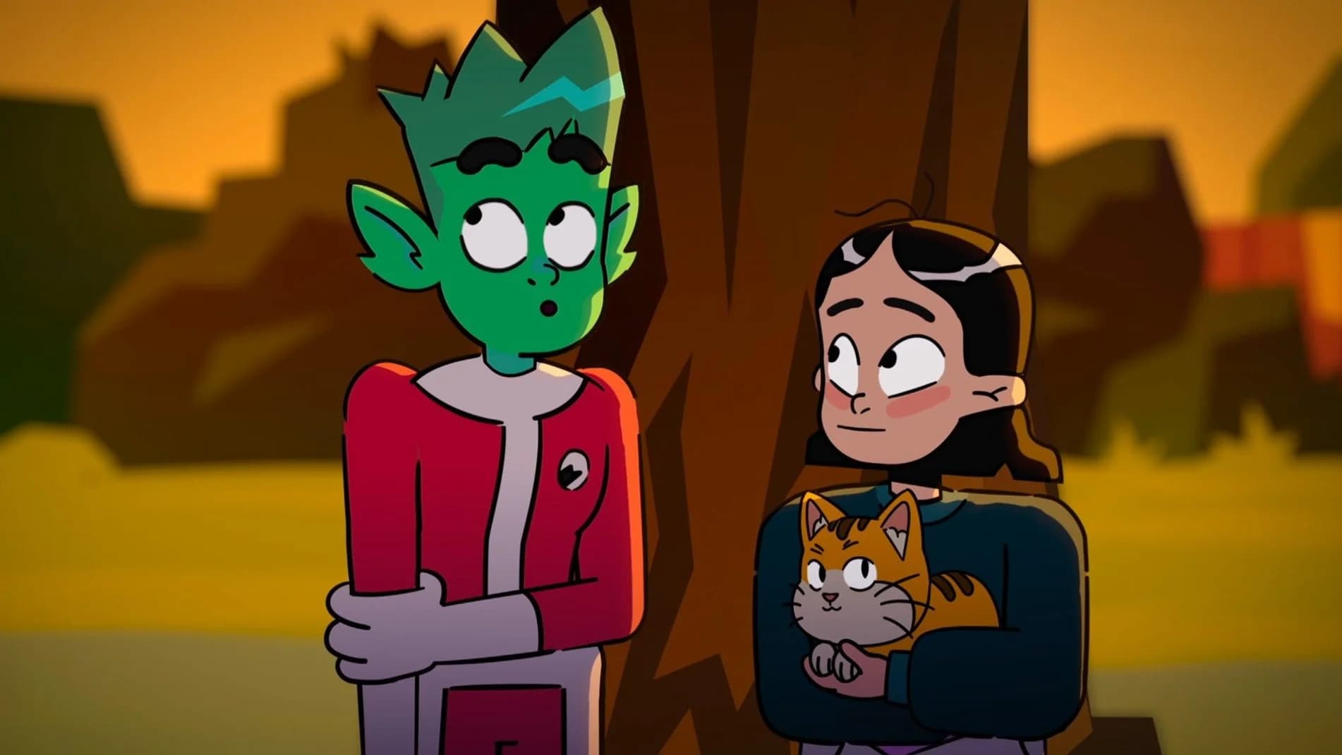 Backdrop phim Beast Boy Sói Cô Độc