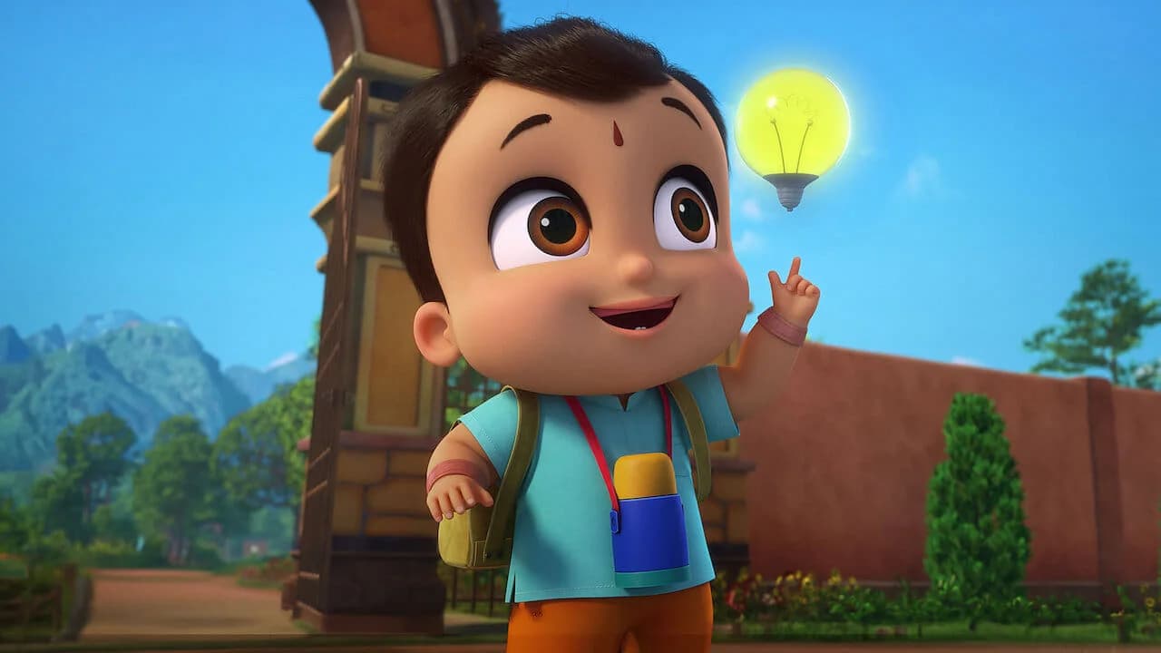 Backdrop phim Bheem quả cảm: Giờ vui chơi