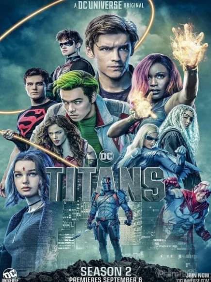 Poster phim Biệt Đội Titans (Phần 2) (2018)