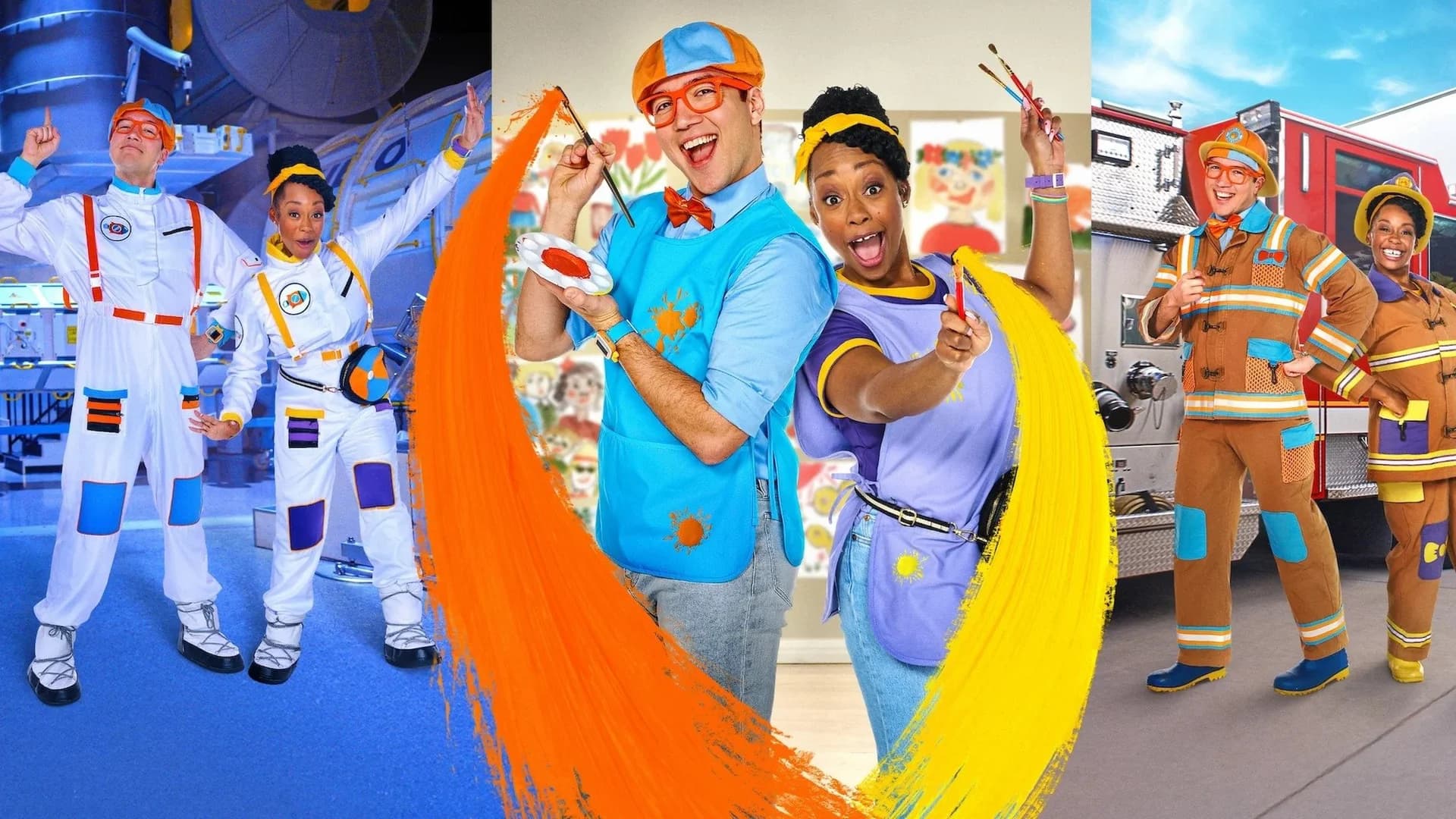 Backdrop phim Blippi đi làm (Phần 2)