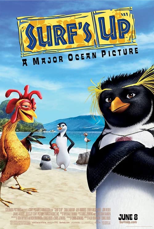 Poster phim Cánh Cụt Lướt Ván (2007)