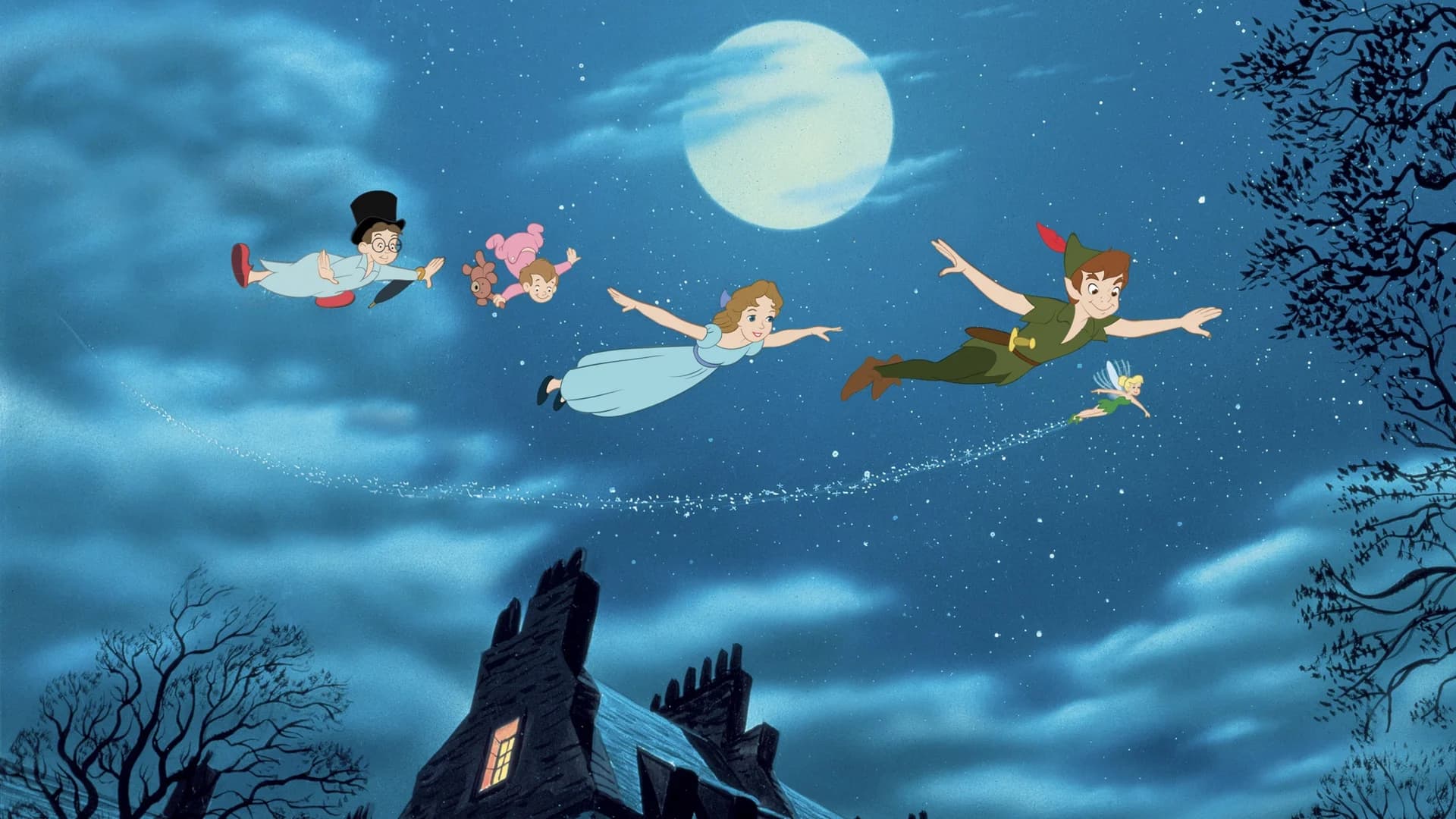 Backdrop phim Cậu Bé Peter Pan