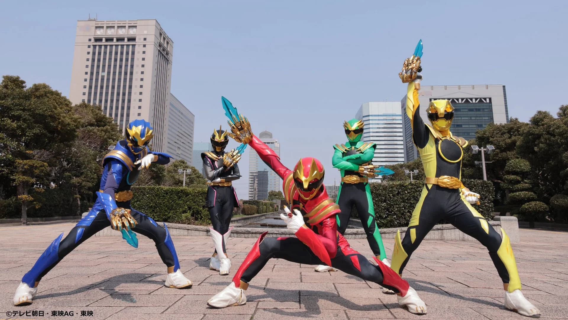 Backdrop phim Chiến Đội Số 1 Gozyuger