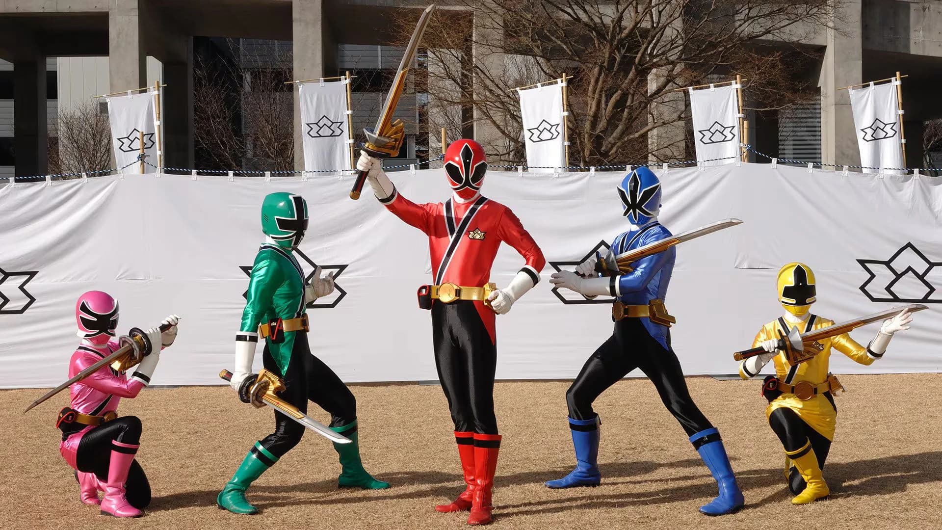 Backdrop phim Chiến Đội Thần Kiếm Shinkenger