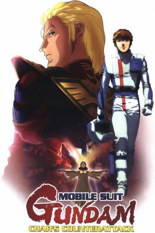 Poster phim Chiến sĩ cơ động Gundam: Char phản công (1988)