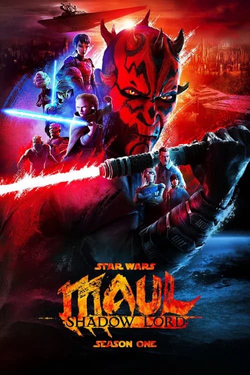 Poster phim Cuộc Chiến Ngân Hà: Maul – Chúa Tể Bóng Tối (2026)