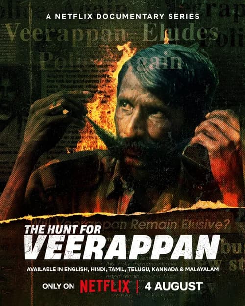 Poster phim Cuộc săn lùng Veerappan (2023)