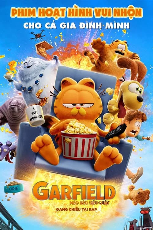 Poster phim Garfield - Mèo Béo Siêu Quậy (2024)
