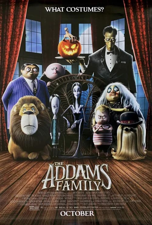 Poster phim Gia Đình Addams (2019)