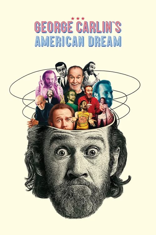 Poster phim Giấc Mơ Mỹ Của George Carlin (2022)