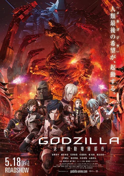 Poster phim Godzilla: Hành Tinh Quái Vật (2017)