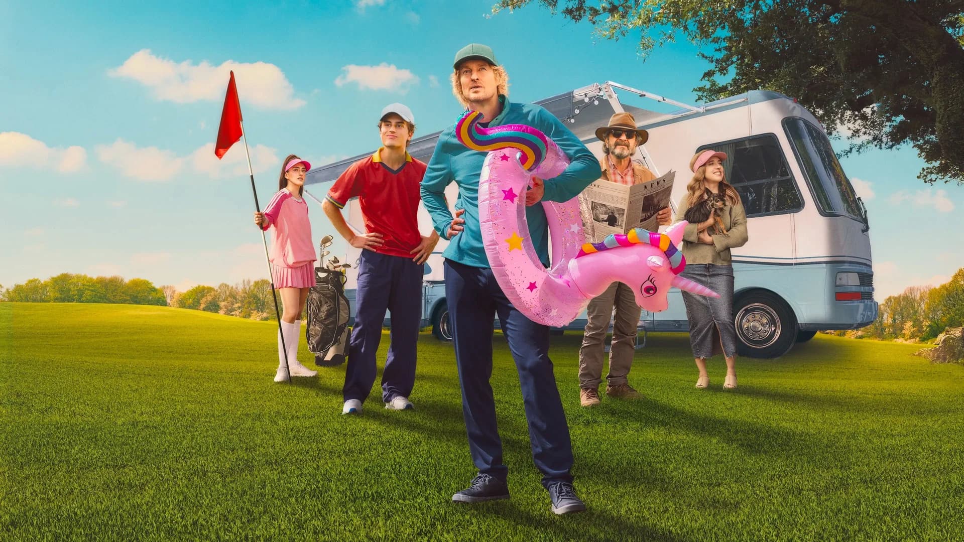Backdrop phim Golf Thủ Kỳ Tài - Stick