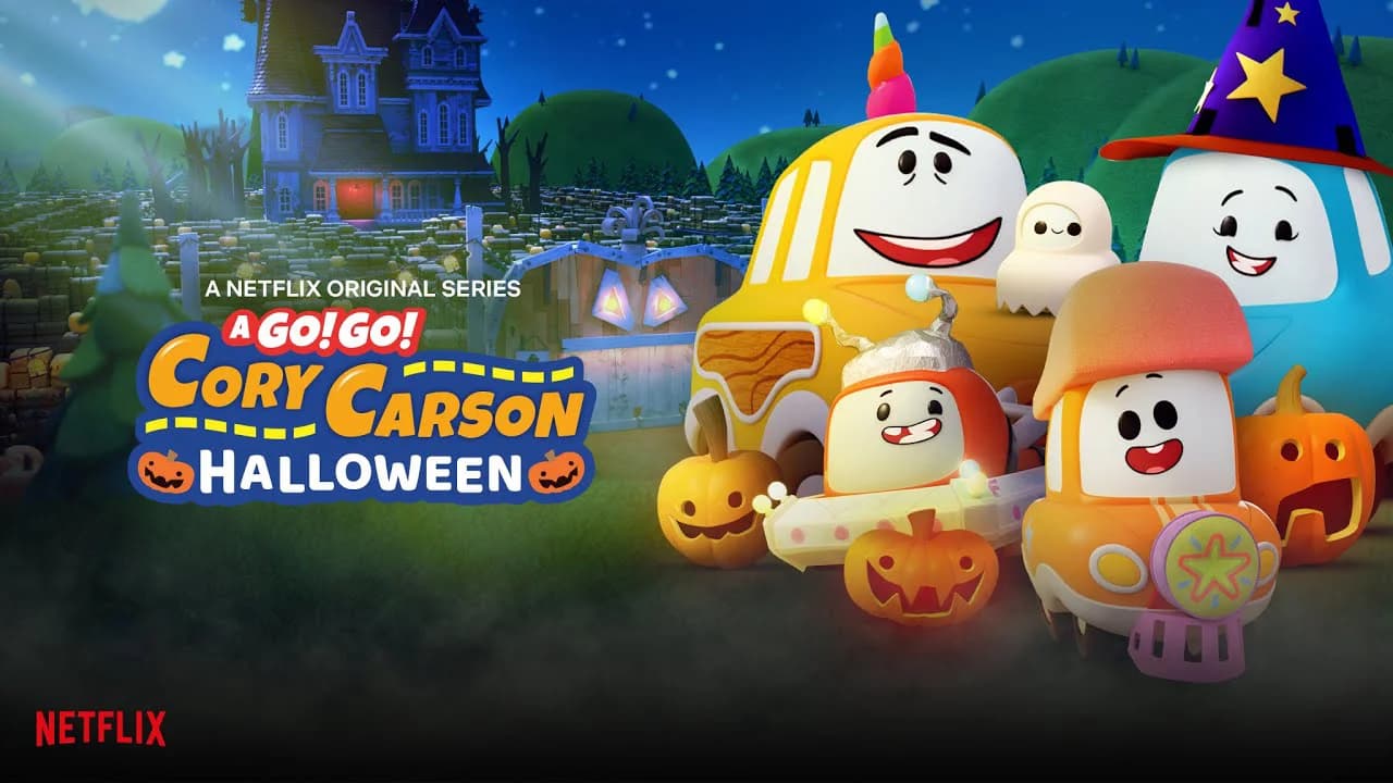 Backdrop phim Halloween cùng Xe Nhỏ