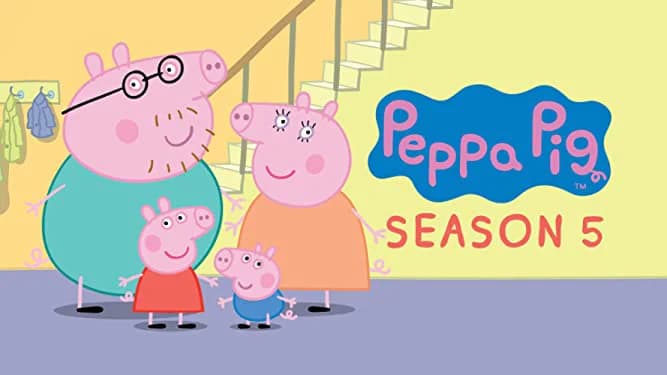 Backdrop phim Heo Peppa (Phần 5)