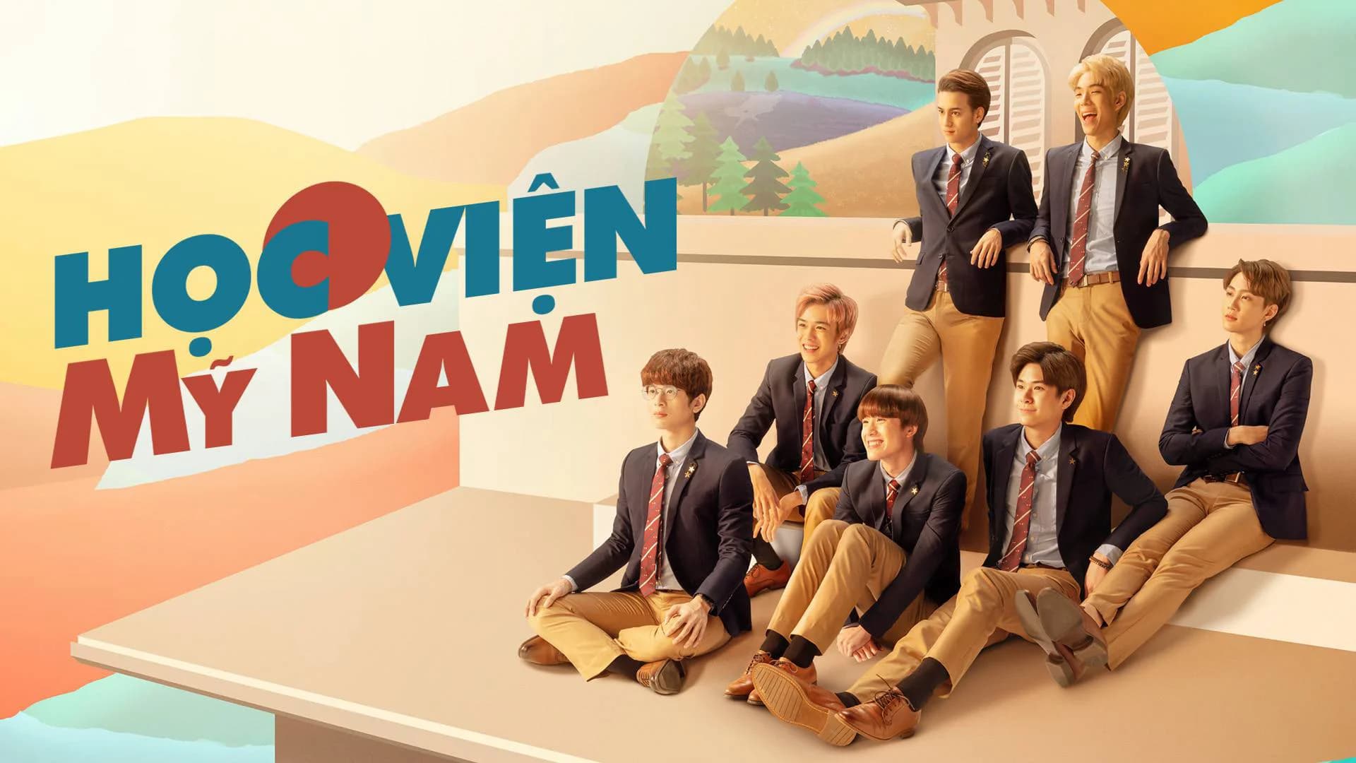 Backdrop phim Học Viện Mỹ Nam