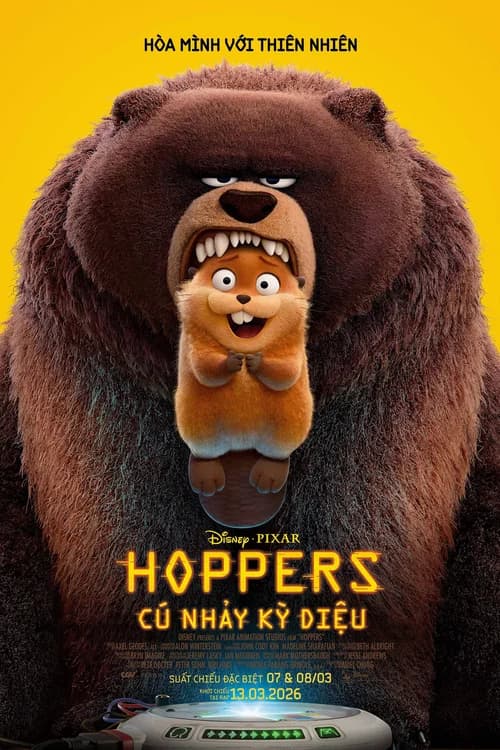 Poster phim Hoppers: Cú Nhảy Kỳ Diệu (2026)