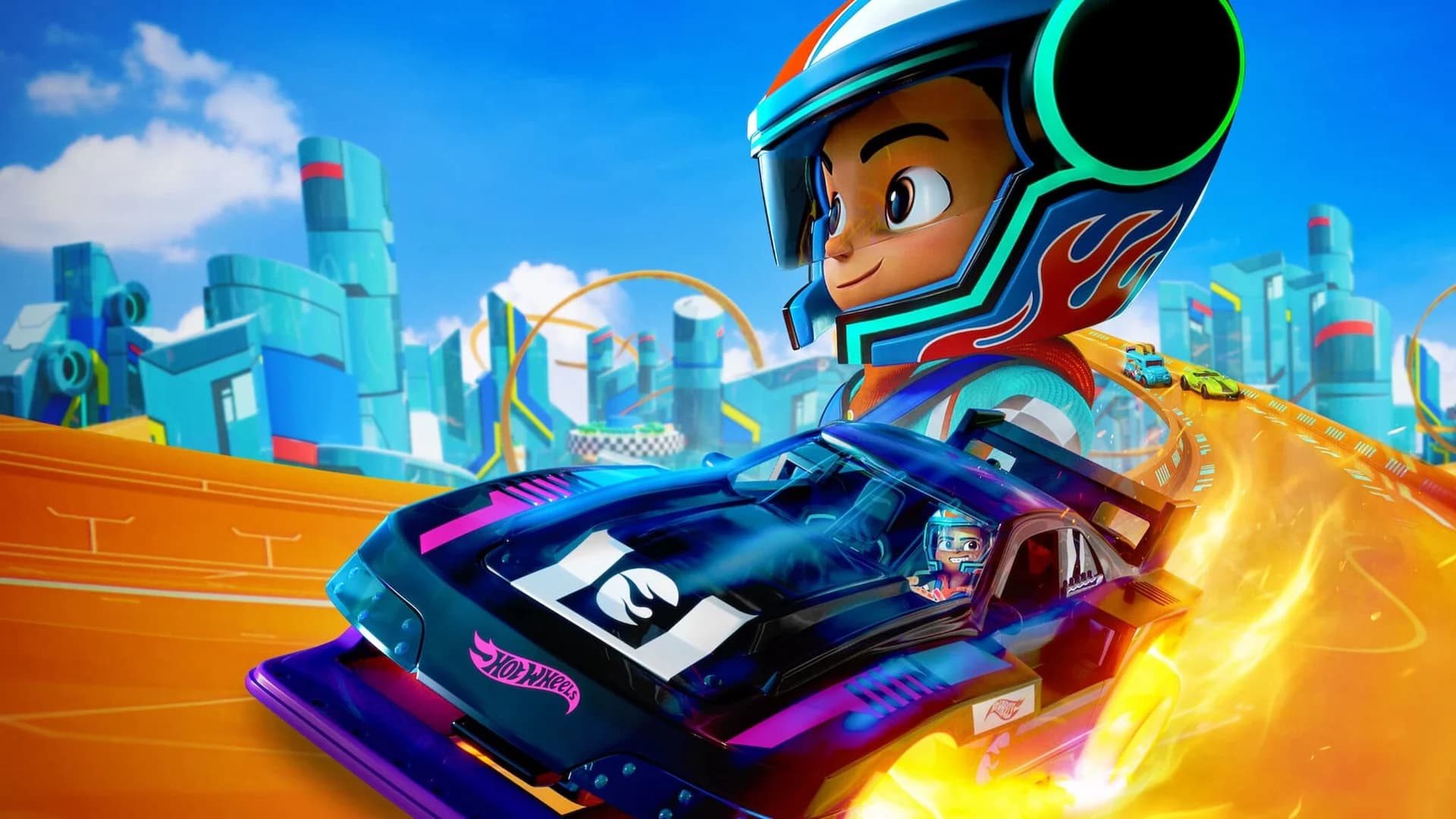 Backdrop phim Hot Wheels: Đua thôi nào!
