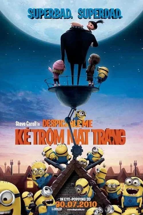 Poster phim Kẻ Trộm Mặt Trăng (2010)