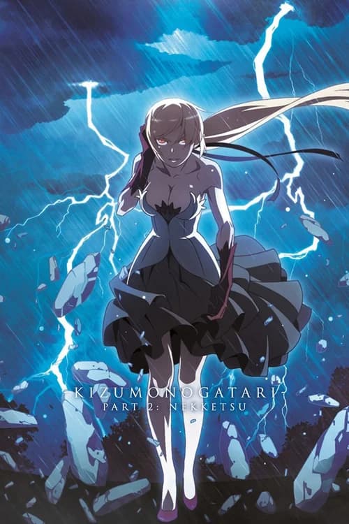 Poster phim Kizumonogatari Phần 2: Nhiệt Huyết (2016)