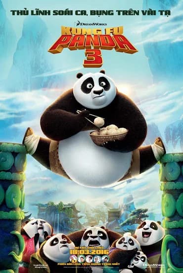 Poster phim Kung Fu Panda 3 (2016)