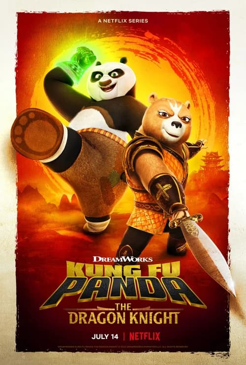 Poster phim Kung Fu Panda: Hiệp sĩ rồng (2022)
