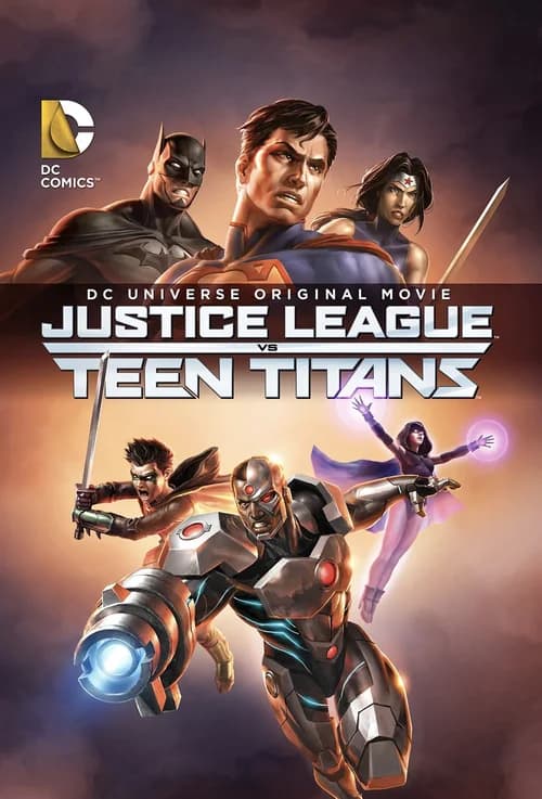Poster phim Liên Minh Công Lý Đấu Với Nhóm Teen Titans (2016)