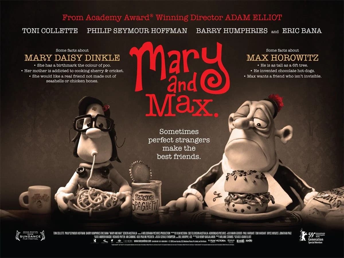 Backdrop phim Mary and Max