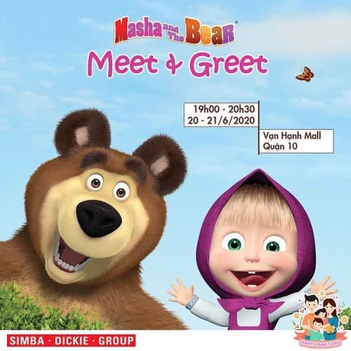 Poster phim Masha và bạn Gấu