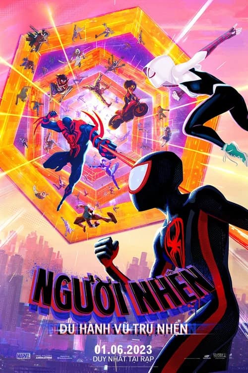 Poster phim Người Nhện: Du Hành Vũ Trụ Nhện (2023)