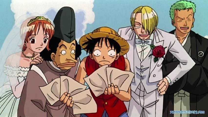 Backdrop phim One piece: Clockwork Island Adventure