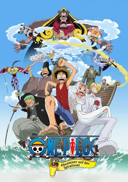 Poster phim One piece: Clockwork Island Adventure (1963)