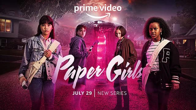 Backdrop phim Paper Girls