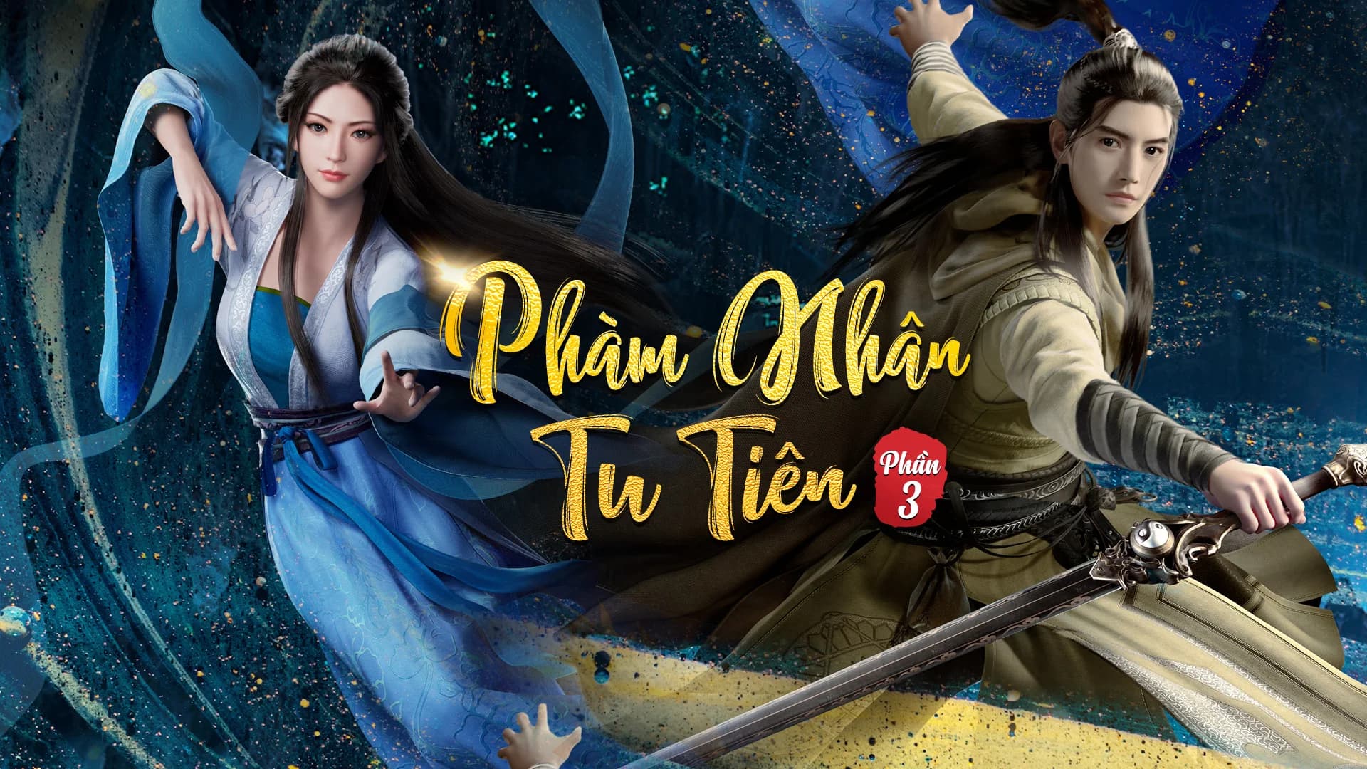 Backdrop phim Phàm Nhân Tu Tiên
