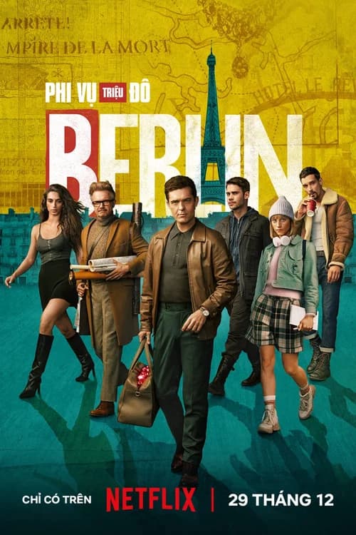 Poster phim Phi Vụ Triệu Đô: Berlin (2023)
