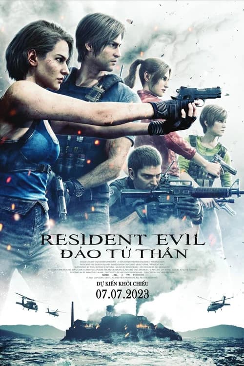 Poster phim Resident Evil: Đảo Tử Thần (2023)