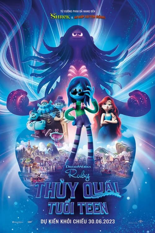 Poster phim Ruby Thủy Quái Tuổi Teen (2023)