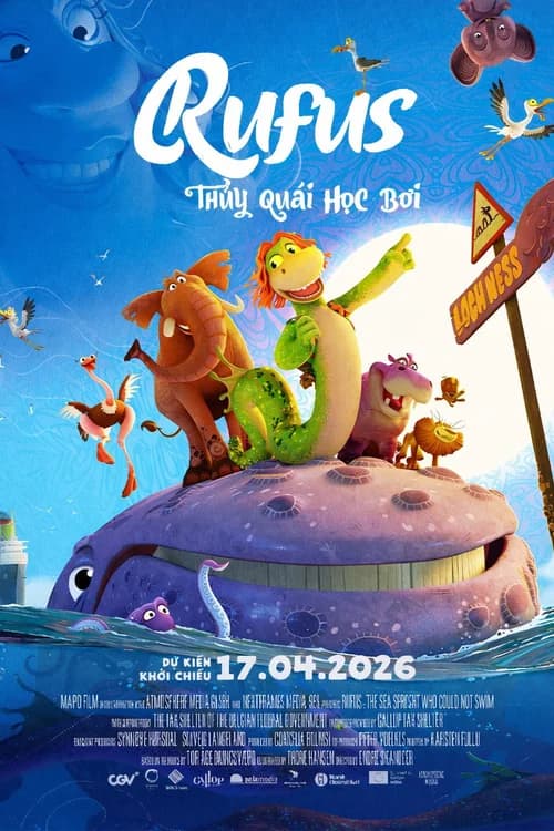 Poster phim Rufus: Thủy Quái Học Bơi (2025)