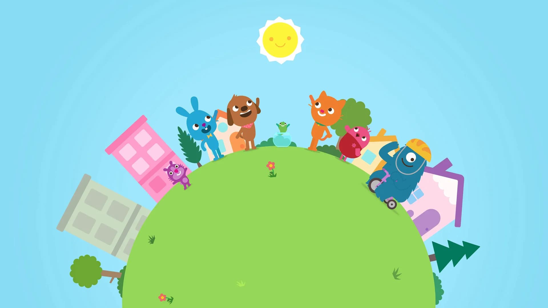 Backdrop phim Sago Mini Friends