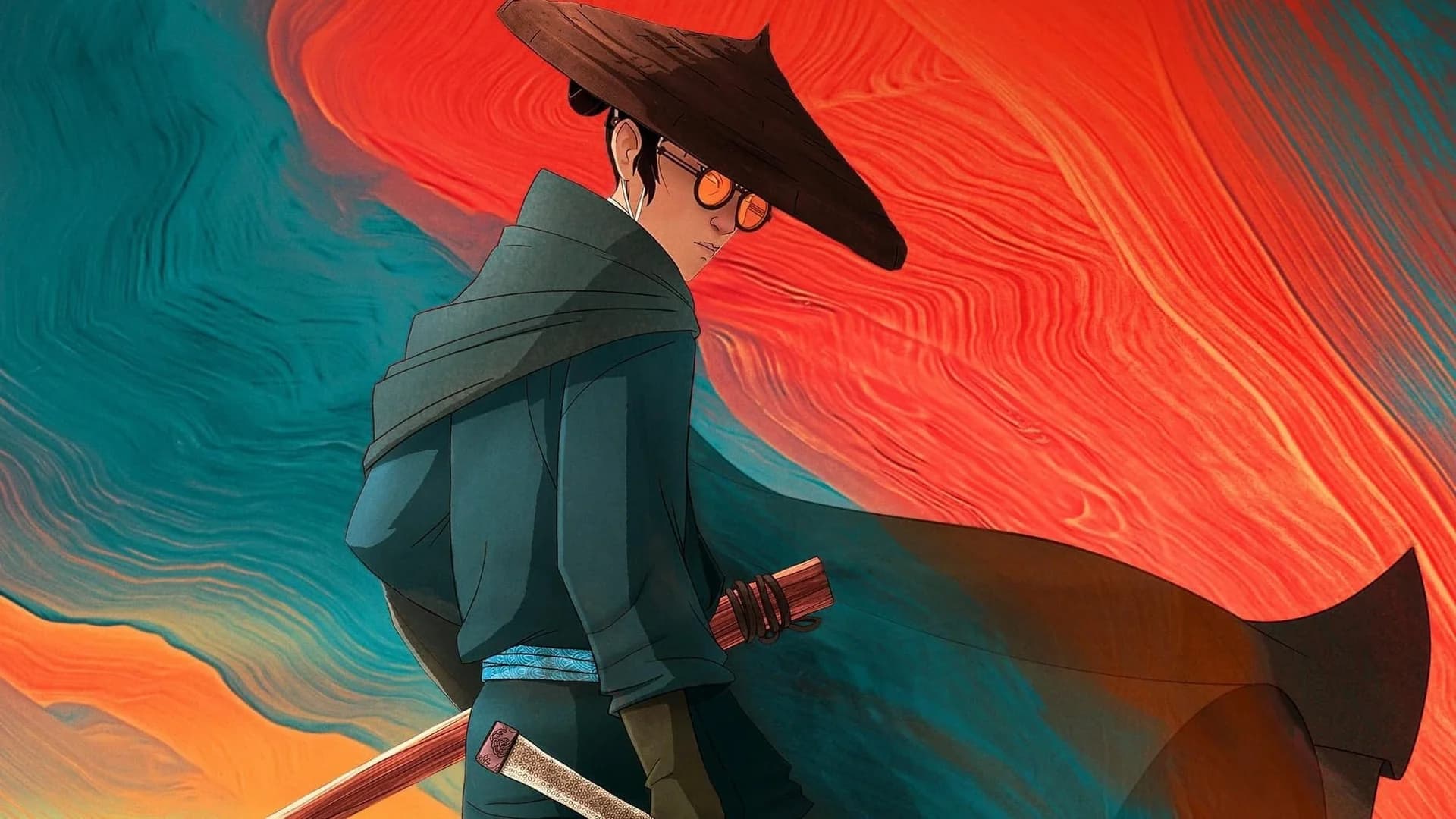 Backdrop phim Samurai mắt xanh