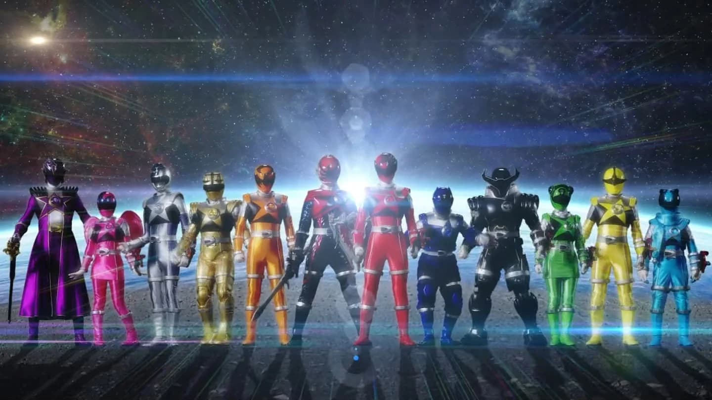 Backdrop phim Siêu Nhân Vũ Trụ Kyuranger