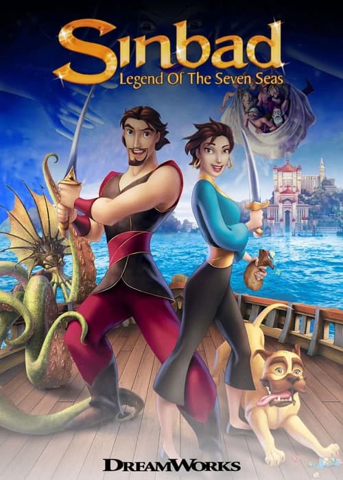 Poster phim Sinbad: Huyền Thoại 7 Đại Dương (2003)