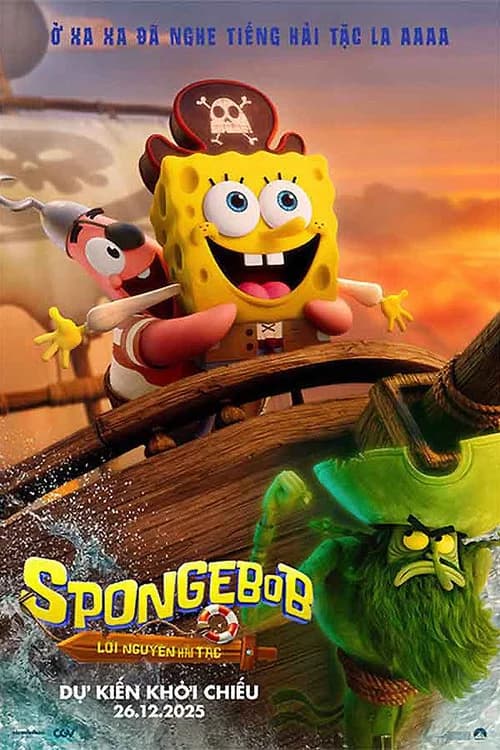 Poster phim SpongeBob: Lời Nguyền Hải Tặc (2025)