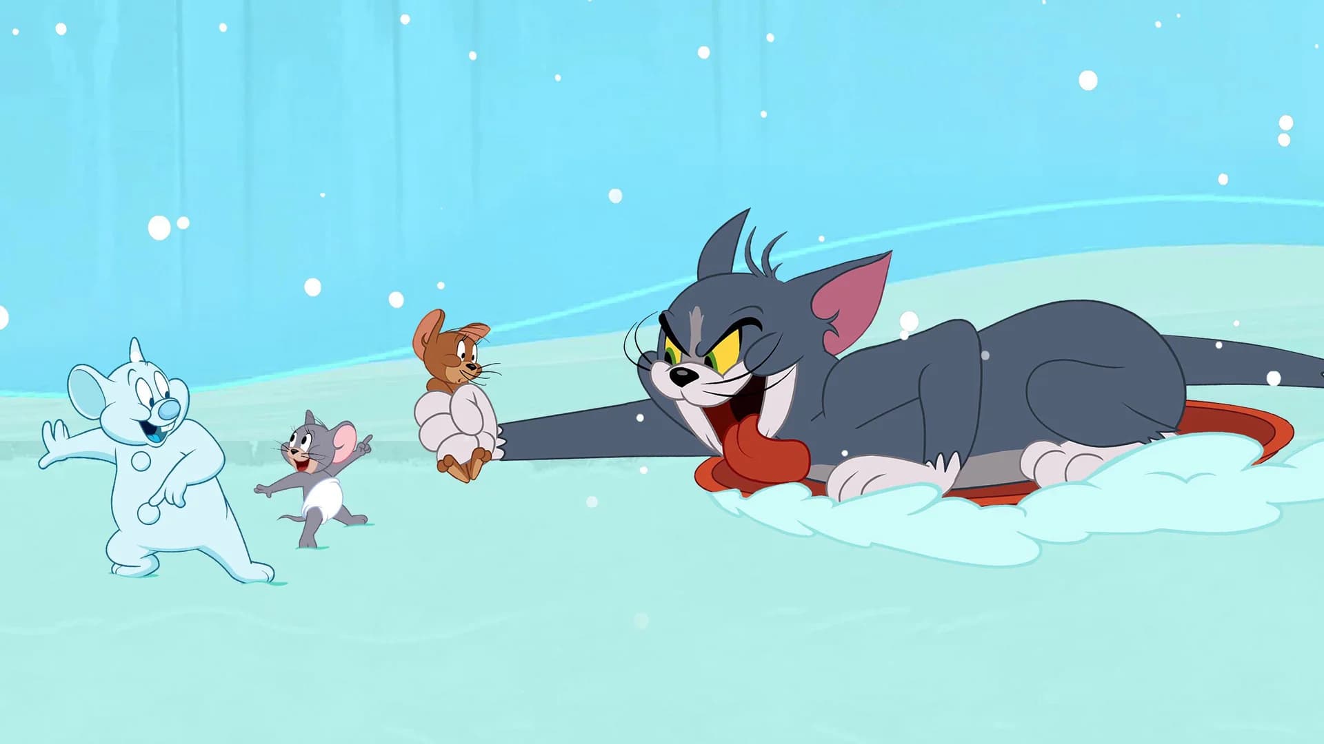 Backdrop phim Tom and Jerry Snowman's Land