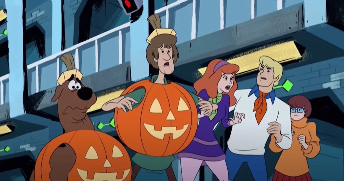 Backdrop phim Trick or Treat Scooby-Doo!