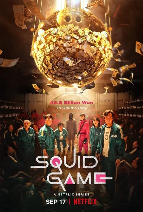 Poster phim Trò Chơi Con Mực (2021)