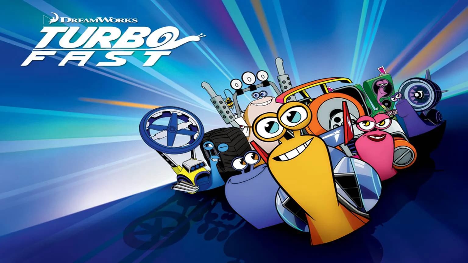 Backdrop phim Turbo và Đội đua Siêu tốc