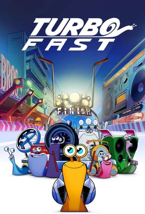 Poster phim Turbo và Đội đua Siêu tốc (2013)