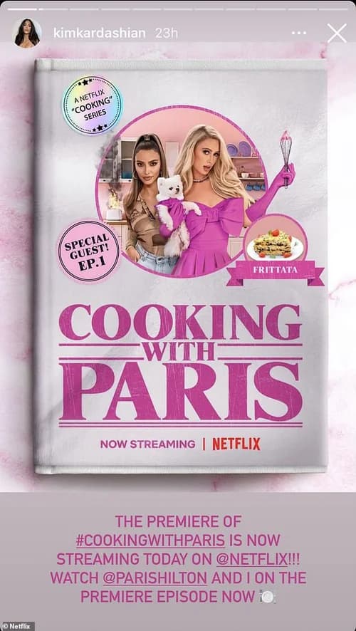 Poster phim Vào bếp cùng Paris Hilton (2021)