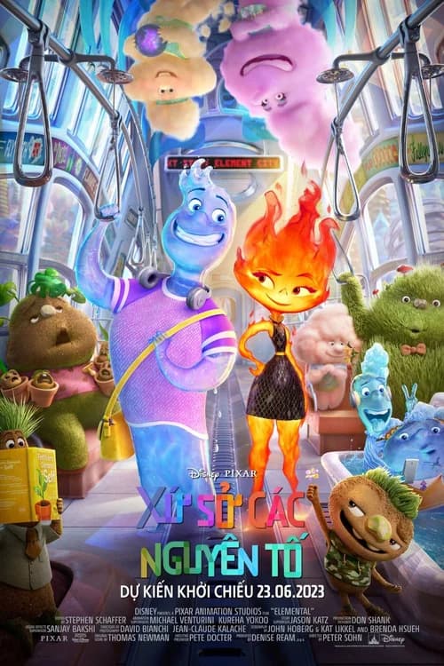 Poster phim Xứ Sở Các Nguyên Tố (2023)
